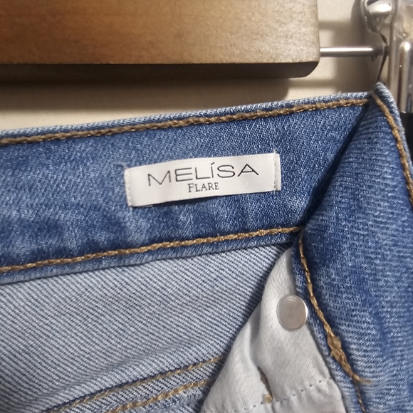 Sofia Vegara Melissa Light Blue Flare Jeans - Picture 2 of 5